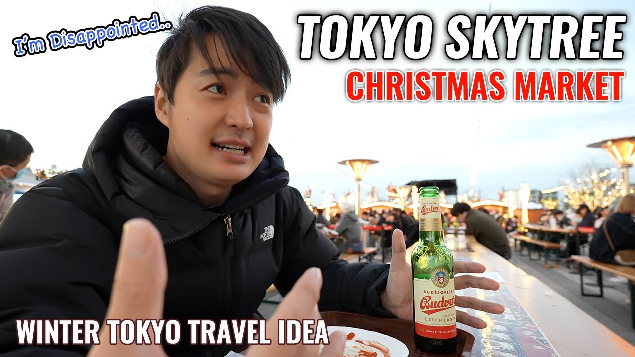 First Time Visit Tokyo Skytree Christmas Market and I was Disappointed.. Ep. 377
