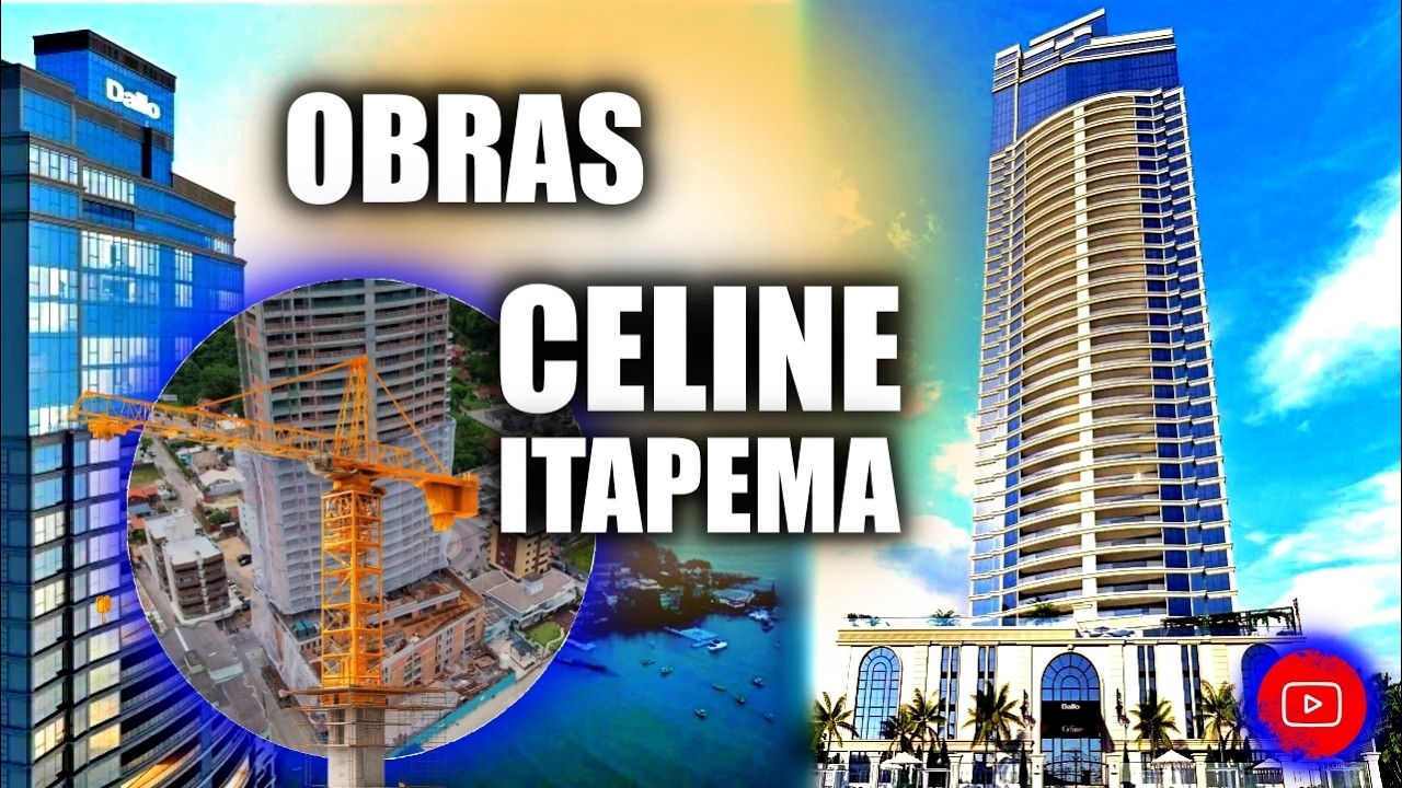 OBRAS CELINE DALLO EM ITAPEMA - SC - FEVEREIRO 2026 #skyscraperconstruction #arquitetura #obras