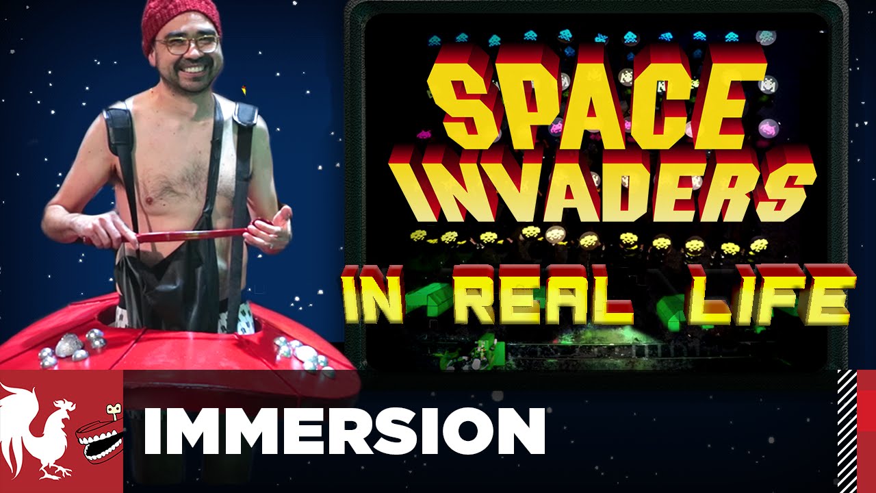 Immersion - Space Invaders in Real Life | Rooster Teeth