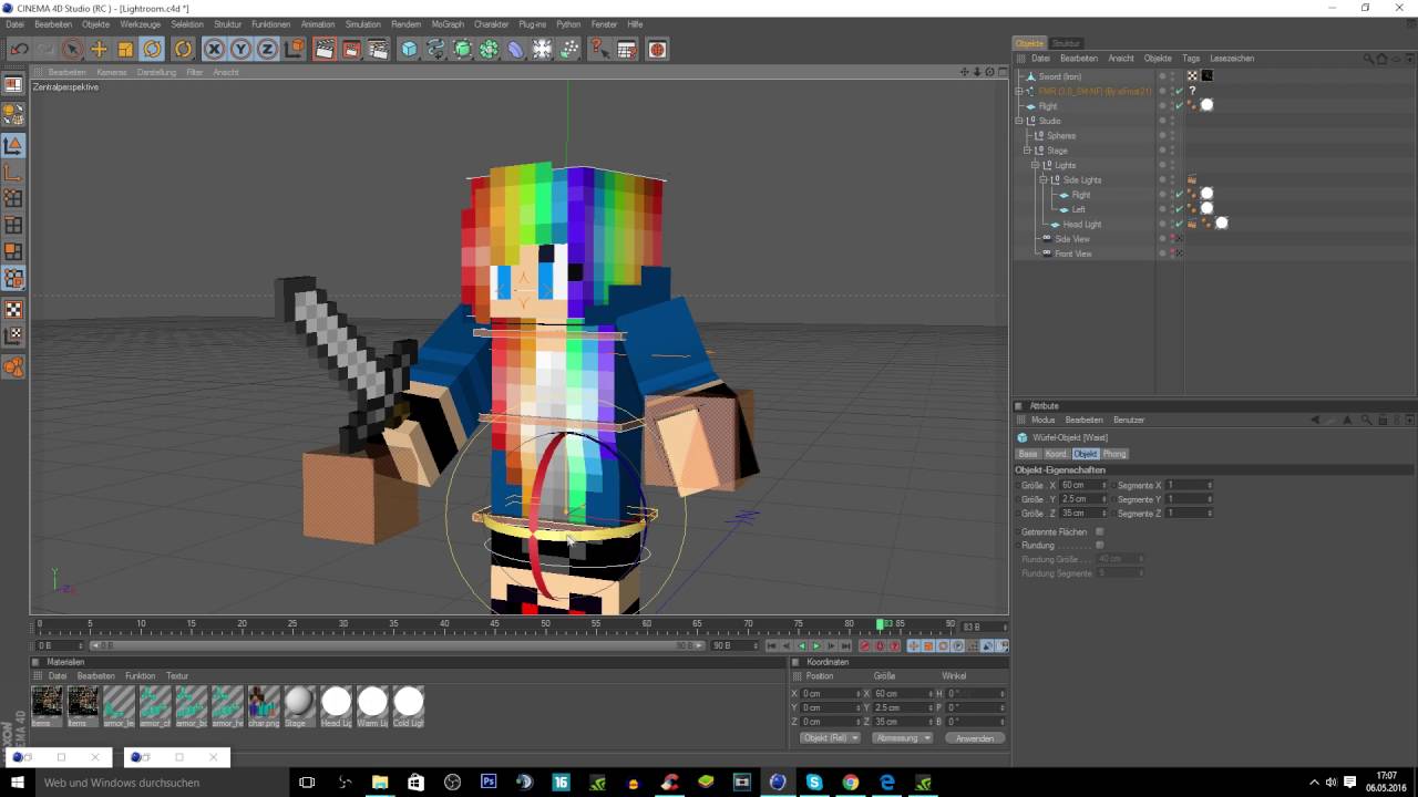 Skinrender Speedart [PSEYHD] Aaron Graphics