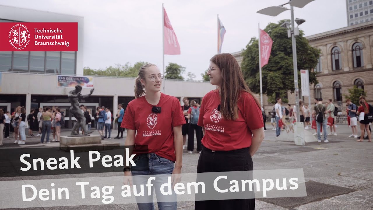 Sneak Peak: Dein Tag auf dem Campus der TU Braunschweig