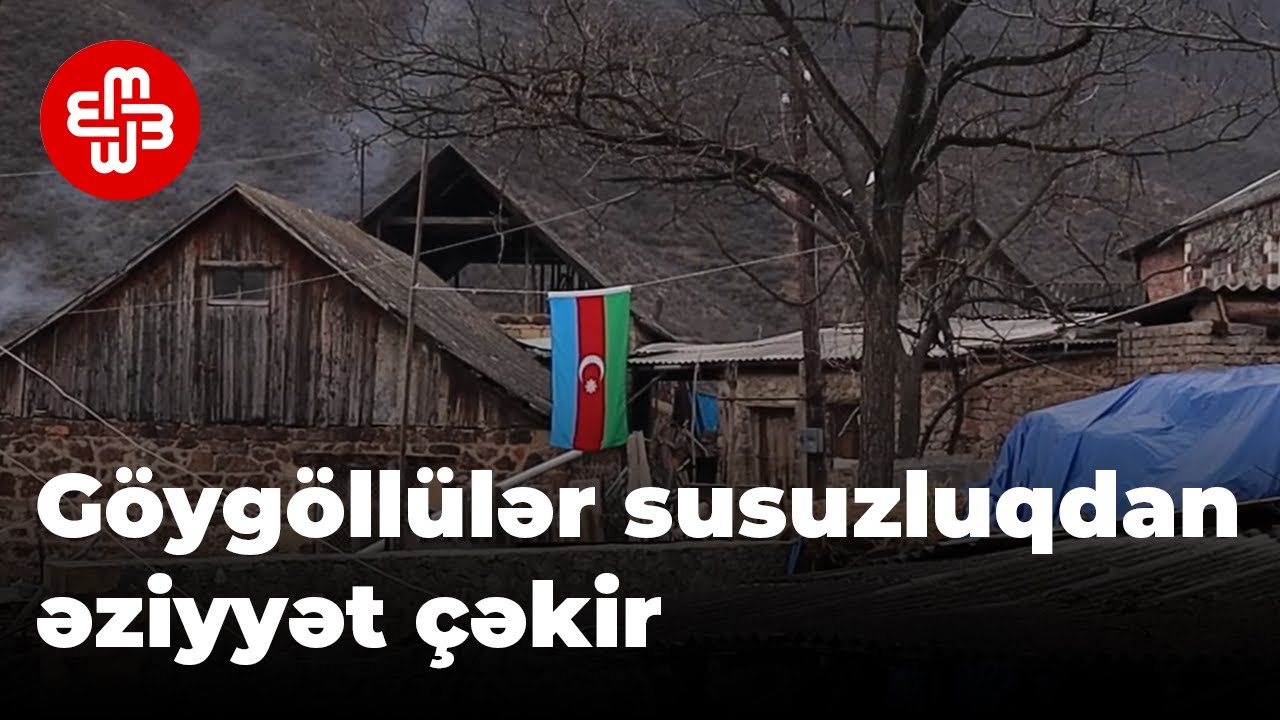 Göygöl: Sakinlər su çatışmazlığına görə imkan tapan kimi kəndi tərk edirlər