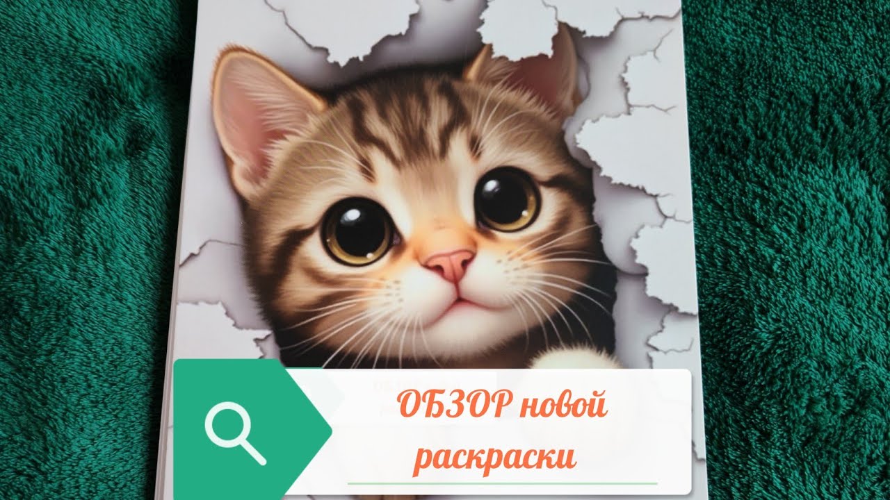 ОБЗОР новой раскраски 