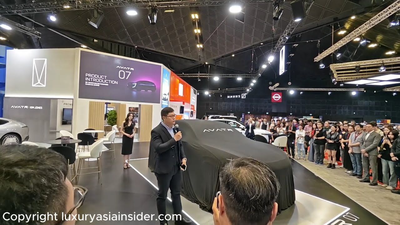 AVATR 07 Luxury new car Singapore Motorshow 2026