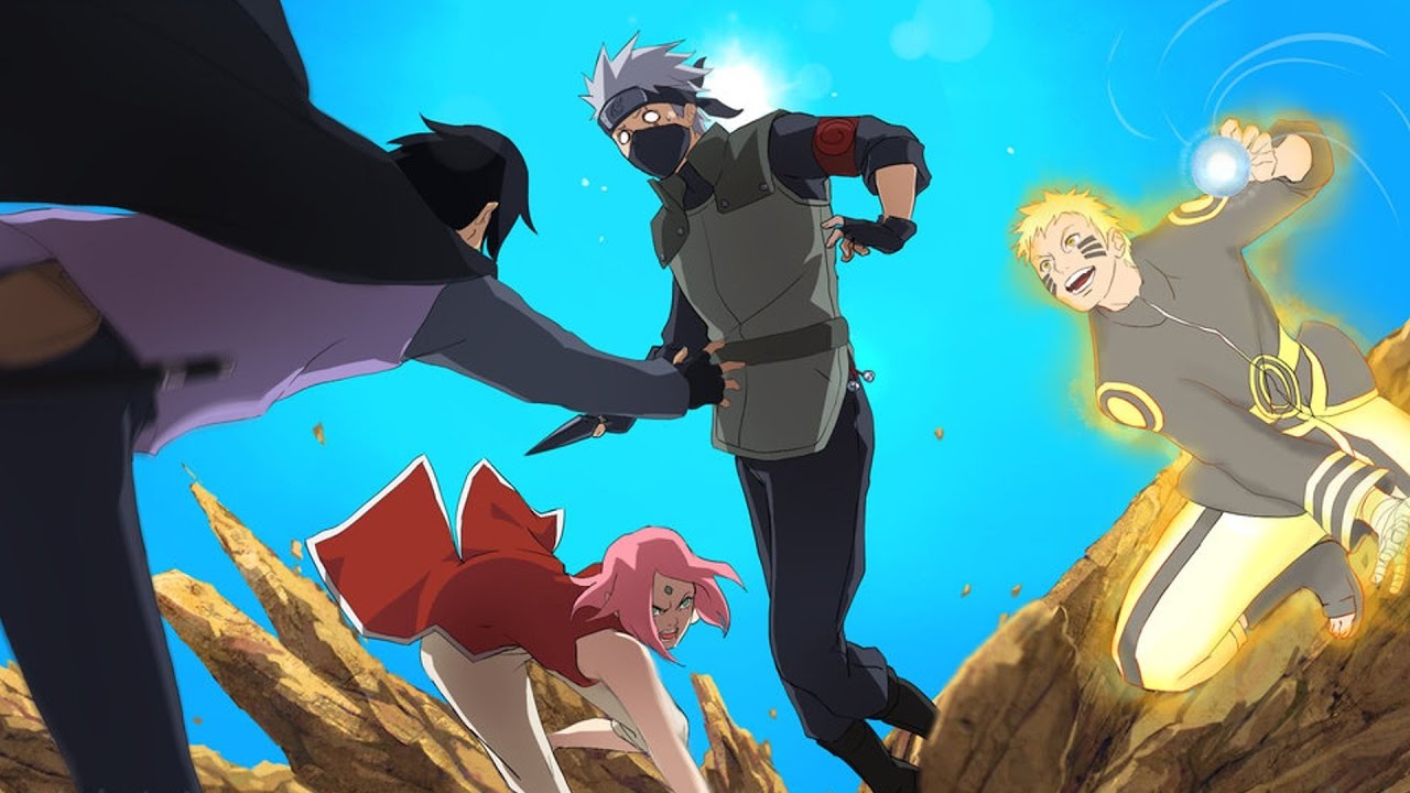 Hokage Naruto, Sasuke & Sakura vs Kakashi - Naruto Shippuden Ultimate Ninja Storm 4 Road to Boruto