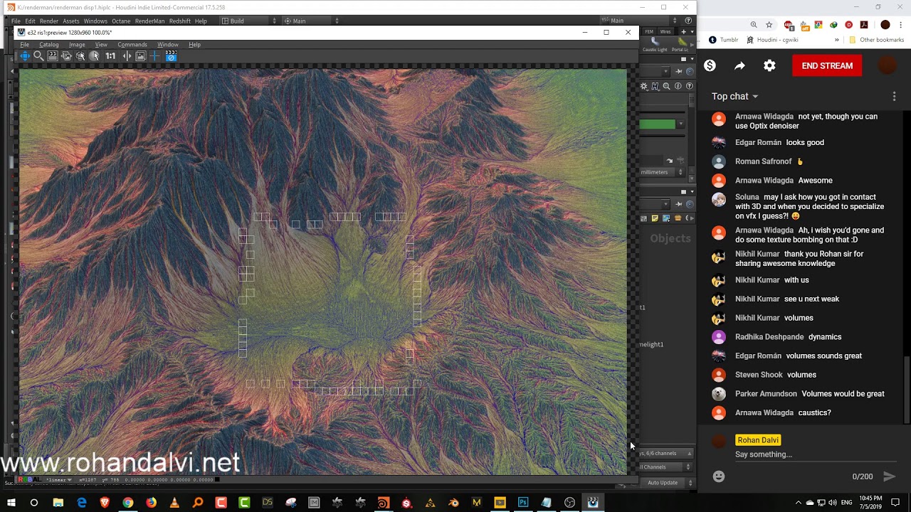 Intro to Renderman 3 - displacement and instancing