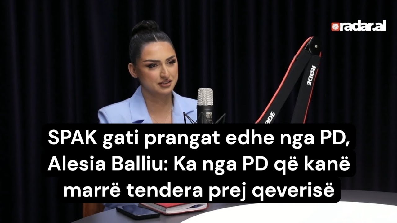 SPAK gati prangat edhe nga PD, Alesia Balliu: Ka nga PD që kanë marrë tendera prej qeverisë
