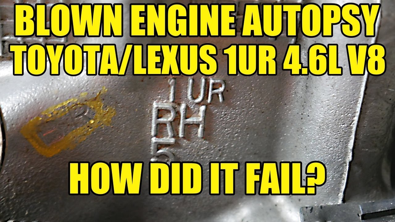 Lexus LS460 1UR 4.6L V8 Blown Engine Total Teardown! How Did One Of The Most Reliable Engines Fail?