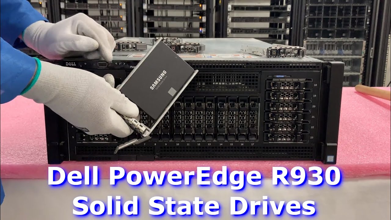 Твердотельные накопители Dell PowerEdge R930 | Запчасти и опции для модернизации SSD | Как протес...