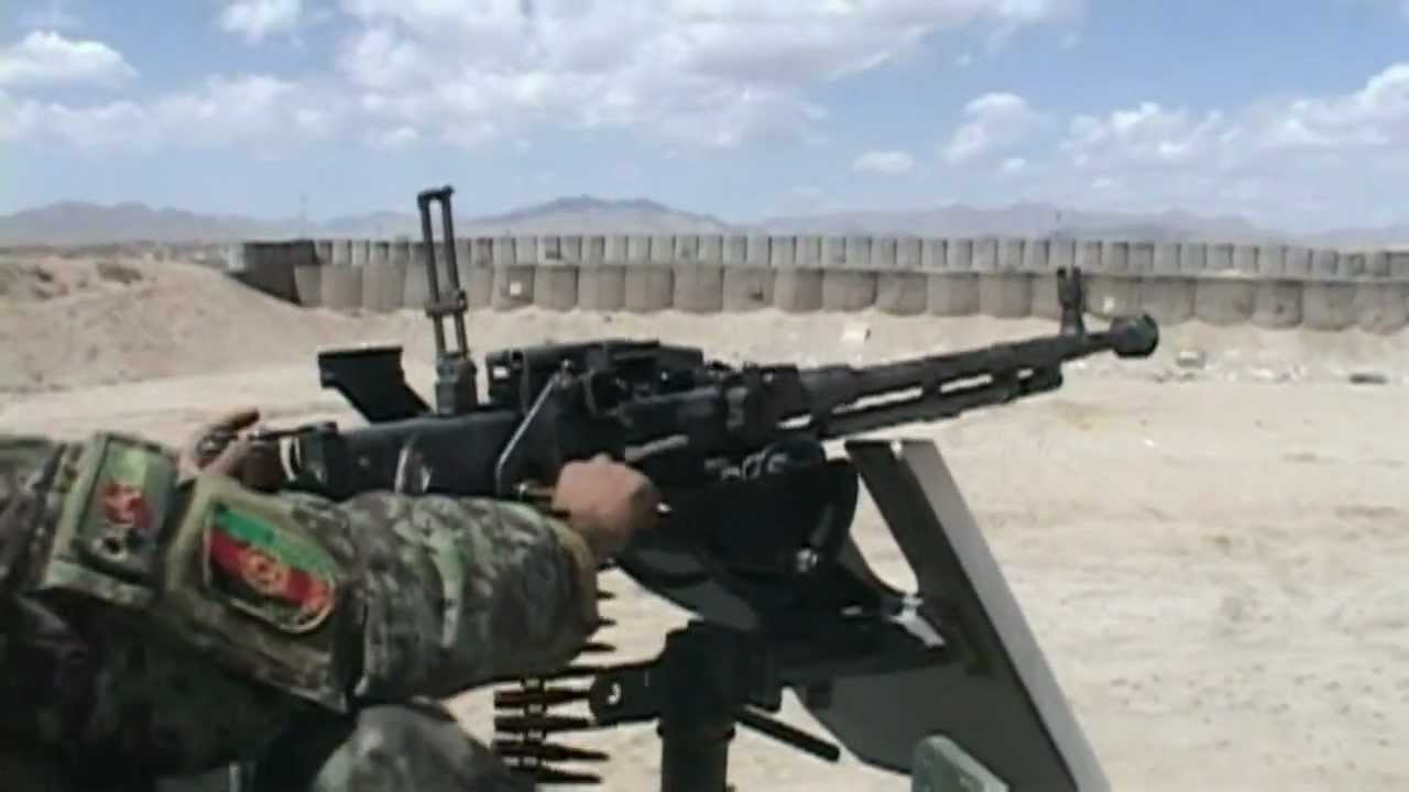 DShK 1938 12.7mm Heavy Machine Gun Live Fire