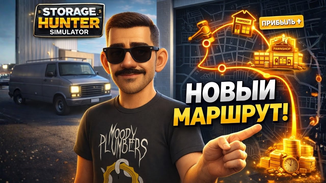 Я ПРИДУМАЛ САМЫЙ ВЫГОДНЫЙ МАРШРУТ ЛУТА?! ➤ Storage Hunter Simulator #21