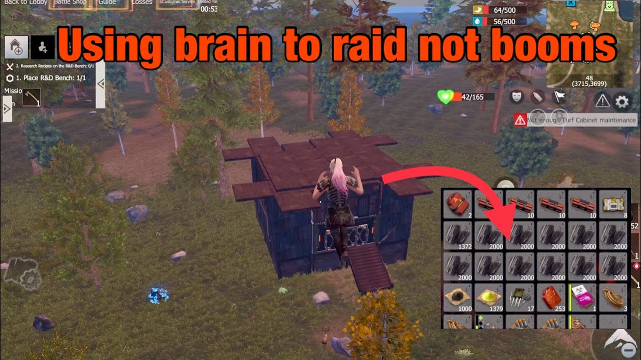 Solo Standard part 1 || don’t need booms to raid base in last island of survival