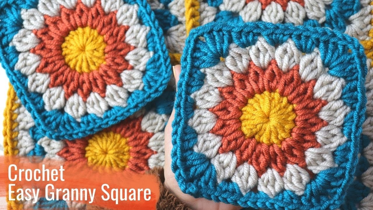 Crochet Easy Granny Square