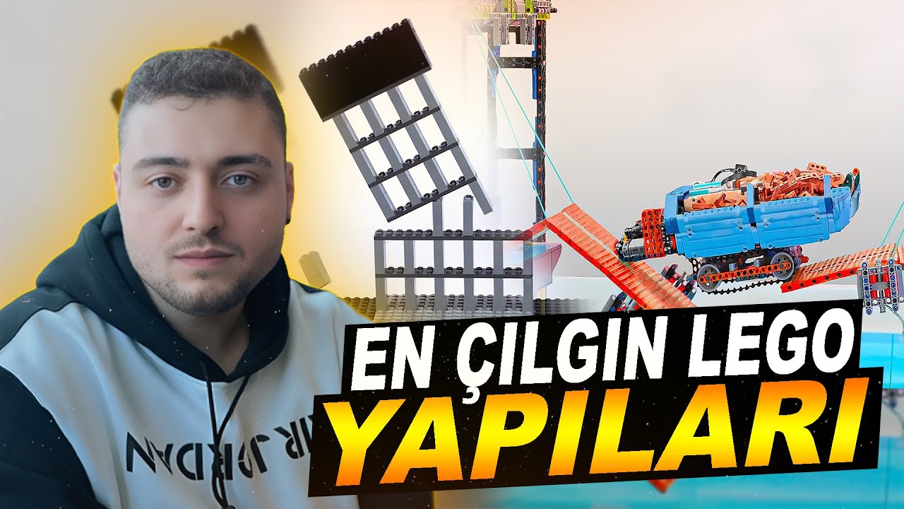 CyberRulzTv - En Çılgın Lego Yapıları & Deprem Makinesi İzliyor!! @BrickExperimentChannel