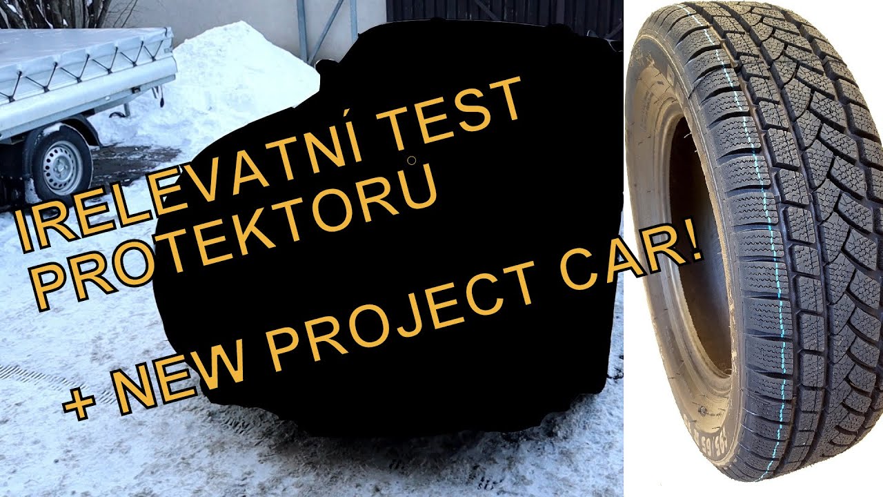 Test zimních protektorů, drifty + new project car