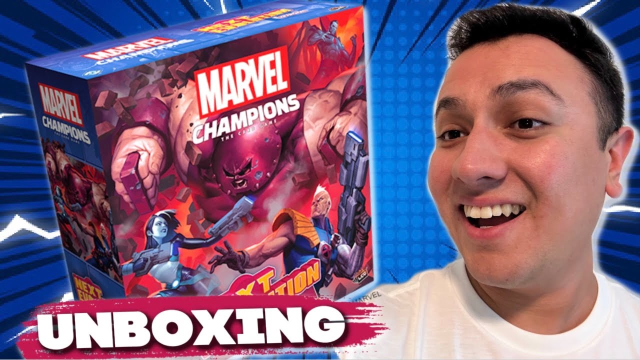 *UNBOXING* NEXT EVOLUTION EXPANSION BOX | MARVEL CHAMPIONS THE CARD GAME
