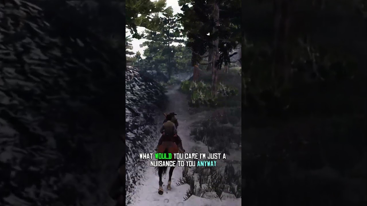 Jack Marston Thinks He’s a Burden to John – RDR