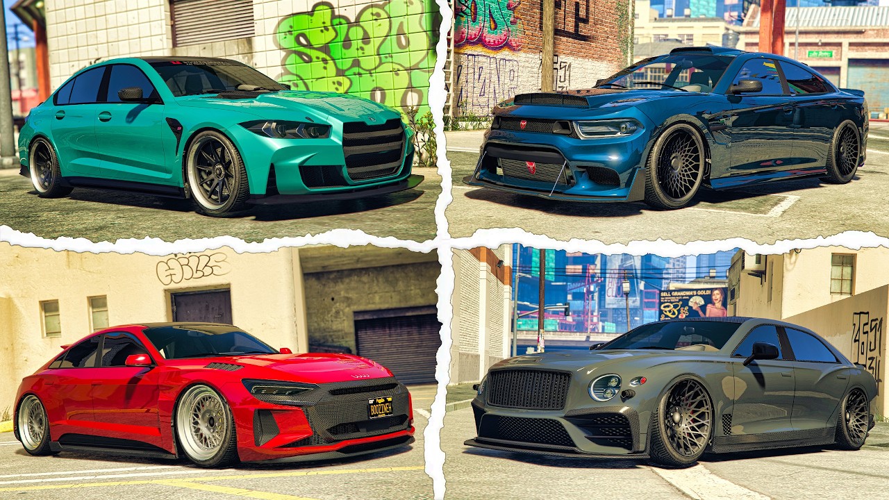 ТОП-10 лучших четырехдверных автомобилей в GTA Online! (2026)