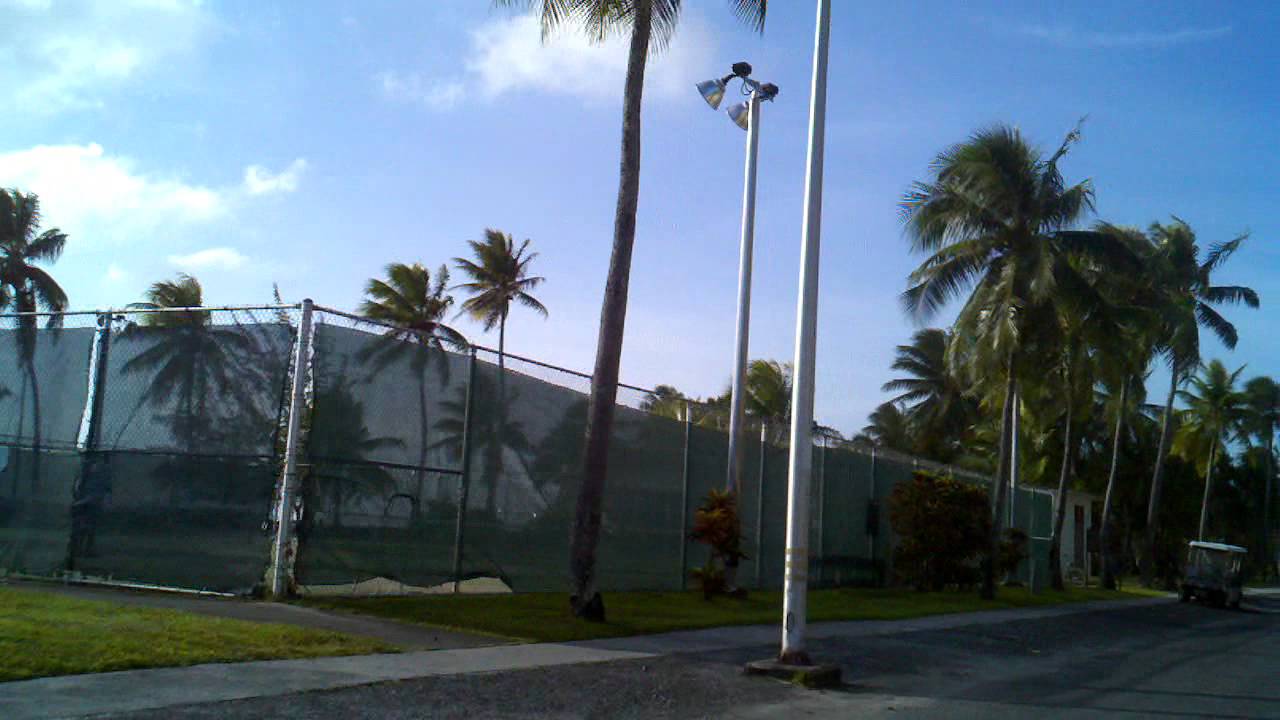 Around the island of Kwajalein