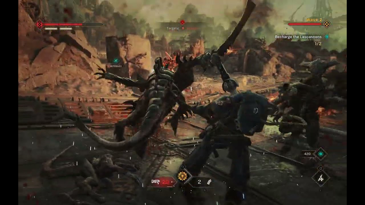 Astartes Techmarine Deployment – Siege Mode - Space Marine 2 - RTX 5060 (4× Frame Gen)