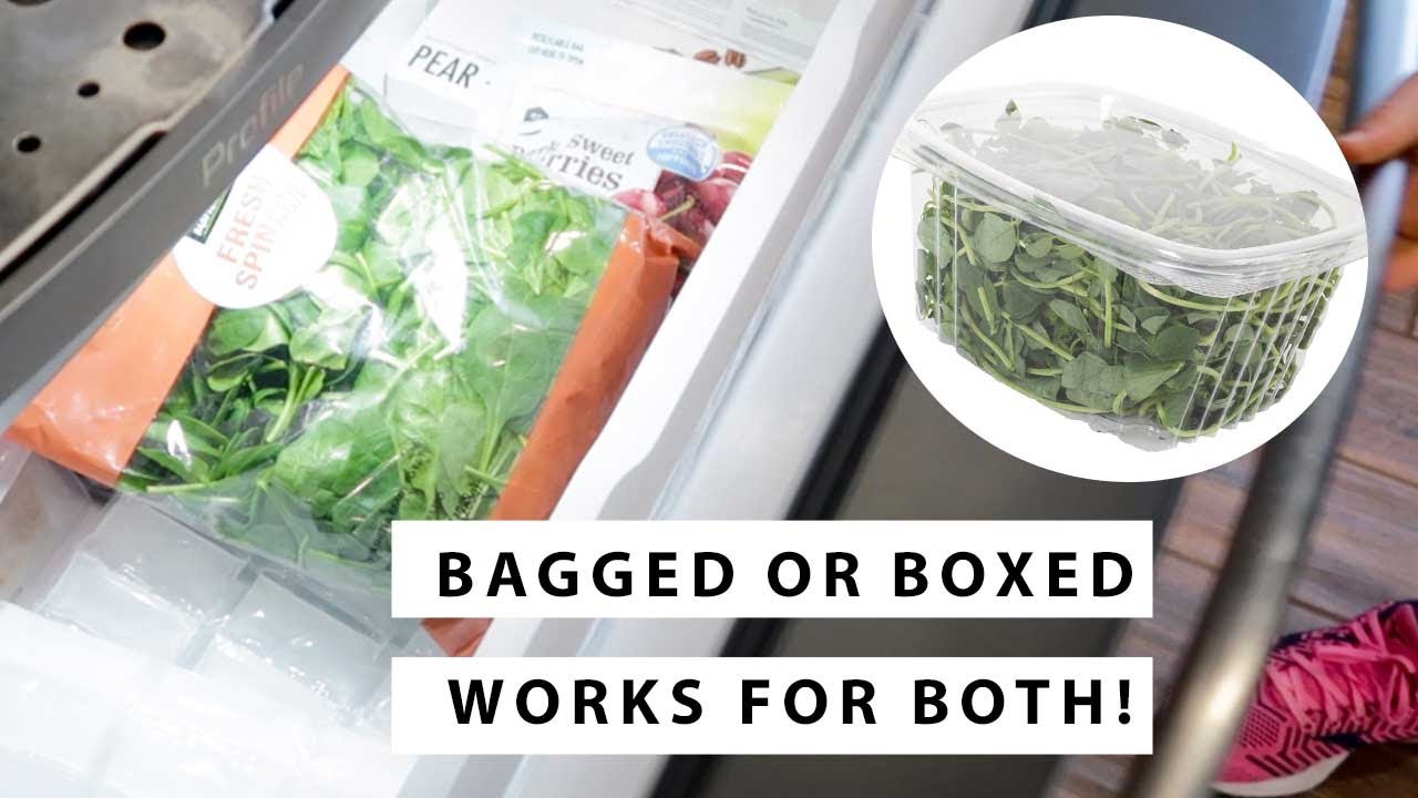How to Freeze Spinach | NO Blanching | Short-term Storage