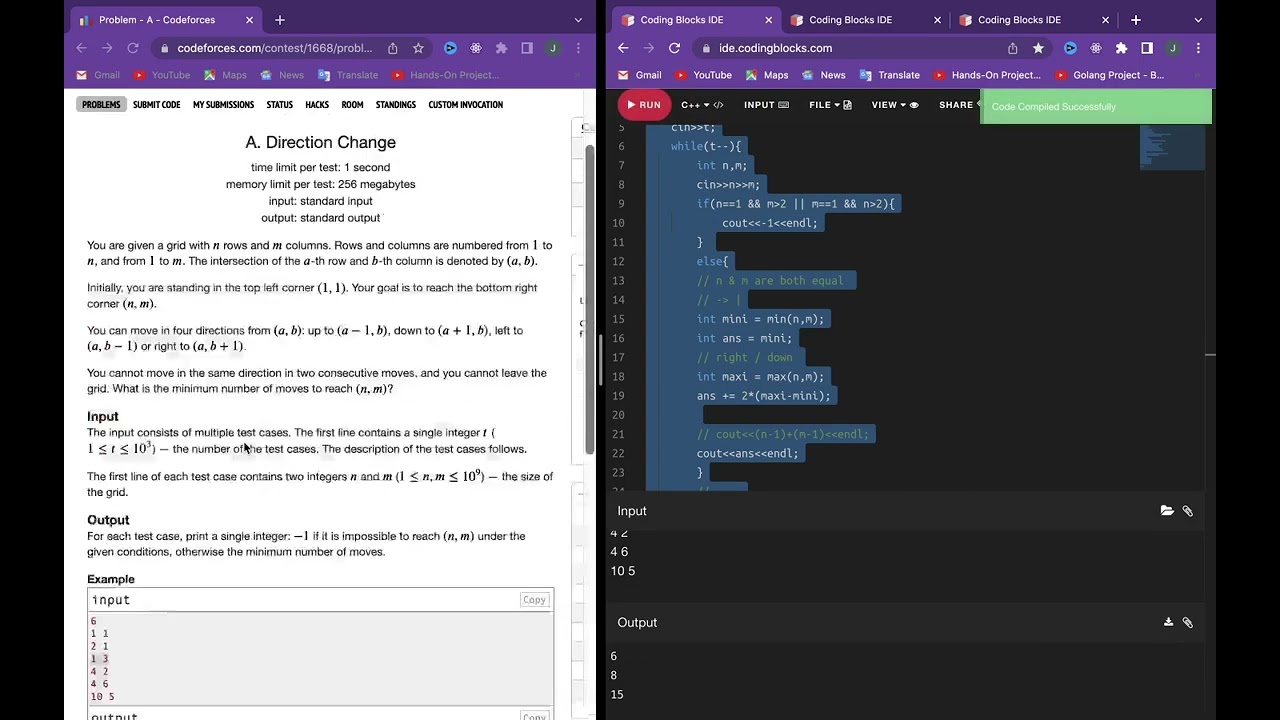 Codeforces Round #783 (Div. 2) Screencast