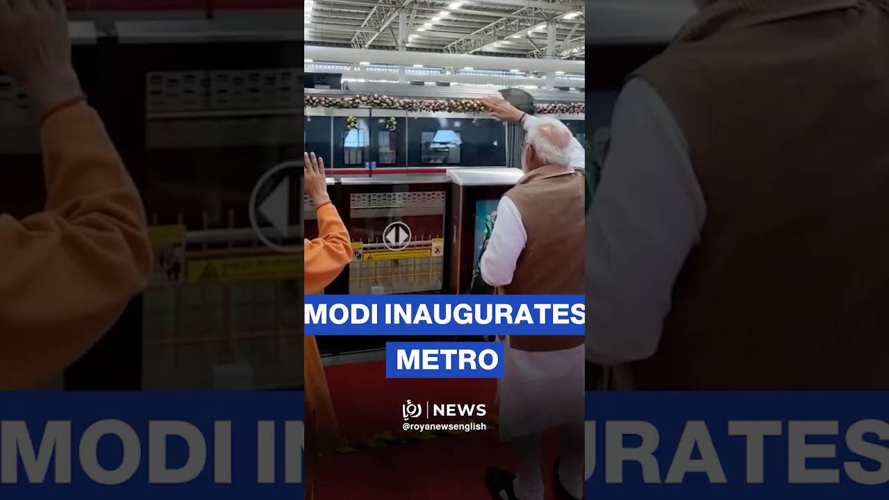 Modi officially inaugurates Meerut Metro and Delhi-Meerut corridor