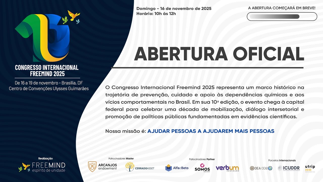 Official Opening &ndash; 10th Freemind International Congress 2025