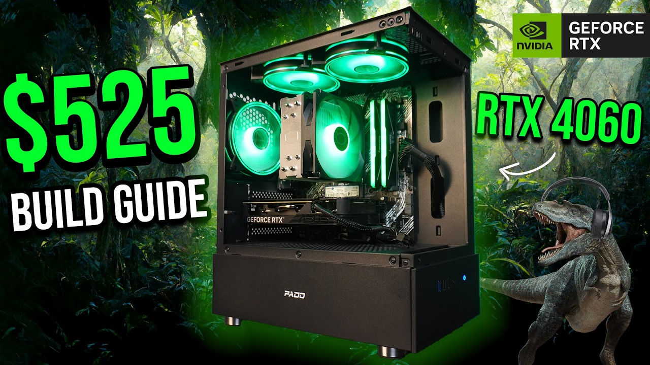 The CHEAPEST RTX 4060 Gaming PC Build Guide!