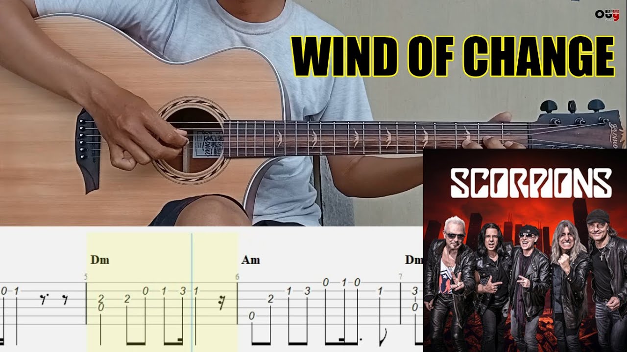 Scorpions - Wind of Change - Fingerstyle Guitar Cover +TAB