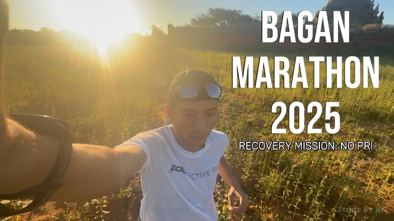 Bagan Marathon 21K Vlog is HERE! I chose recovery over a Personal Record. 🧘‍♂️ #ပုဂံမာရသွန်