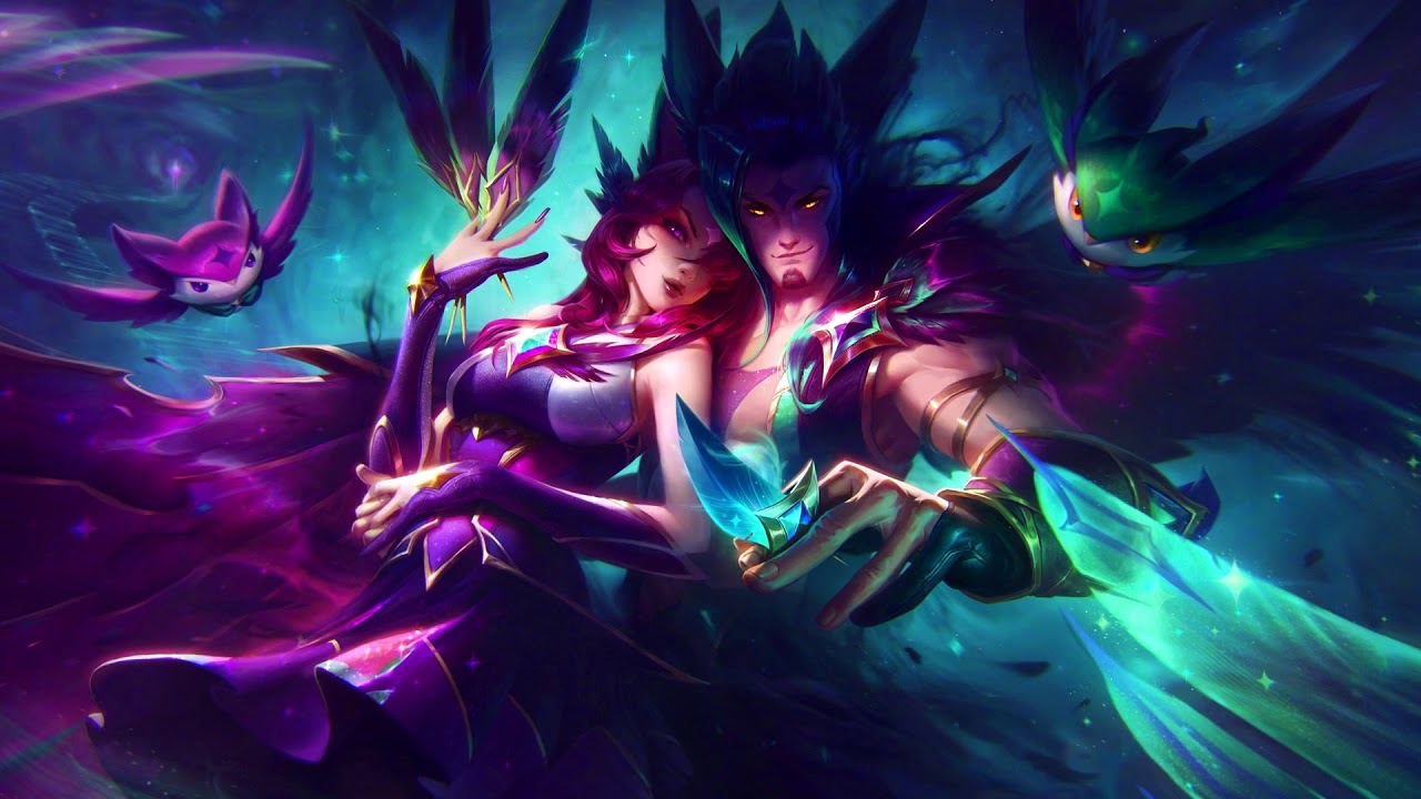 Star Guardian Xayah AND Rakan dance music