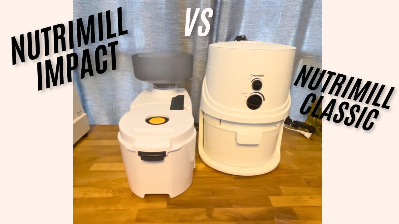 NutriMill Impact vs. Classic Comparison  + Discount Code!