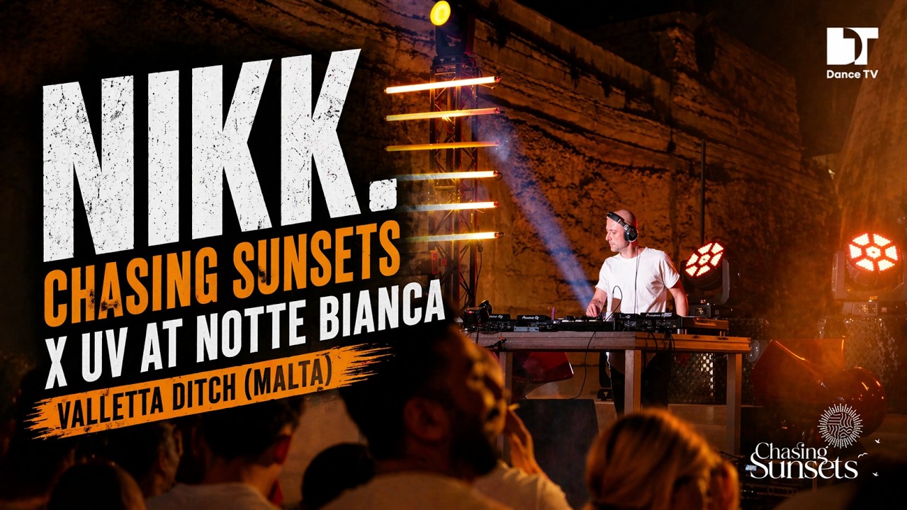 Nikk. | Chasing Sunsets x UV at Notte Bianca | Valletta Ditch (Malta)