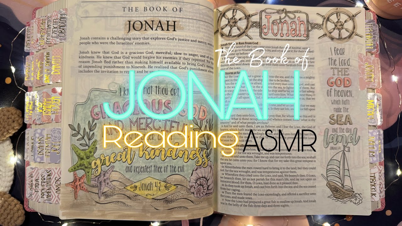 Bible Reading ASMR Whispering the entire book of JONAH