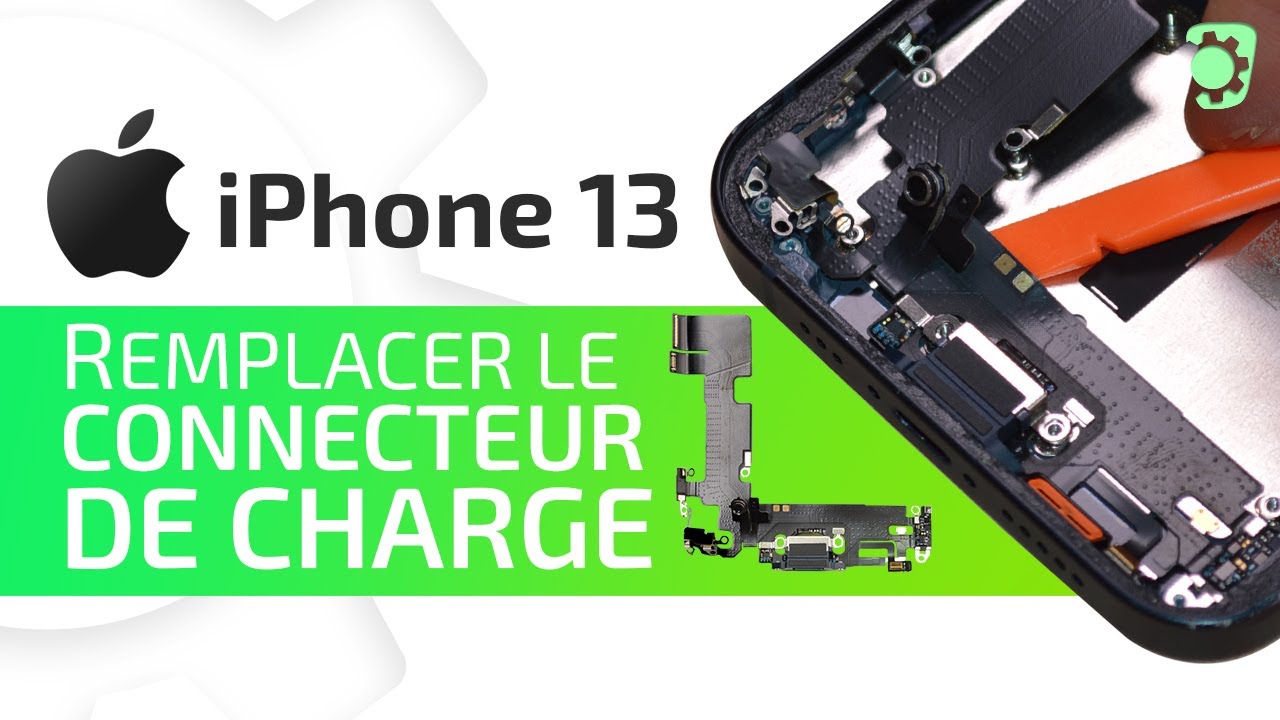 Comment changer le connecteur de charge de l'iPhone 13 : Tuto Brico-Phone