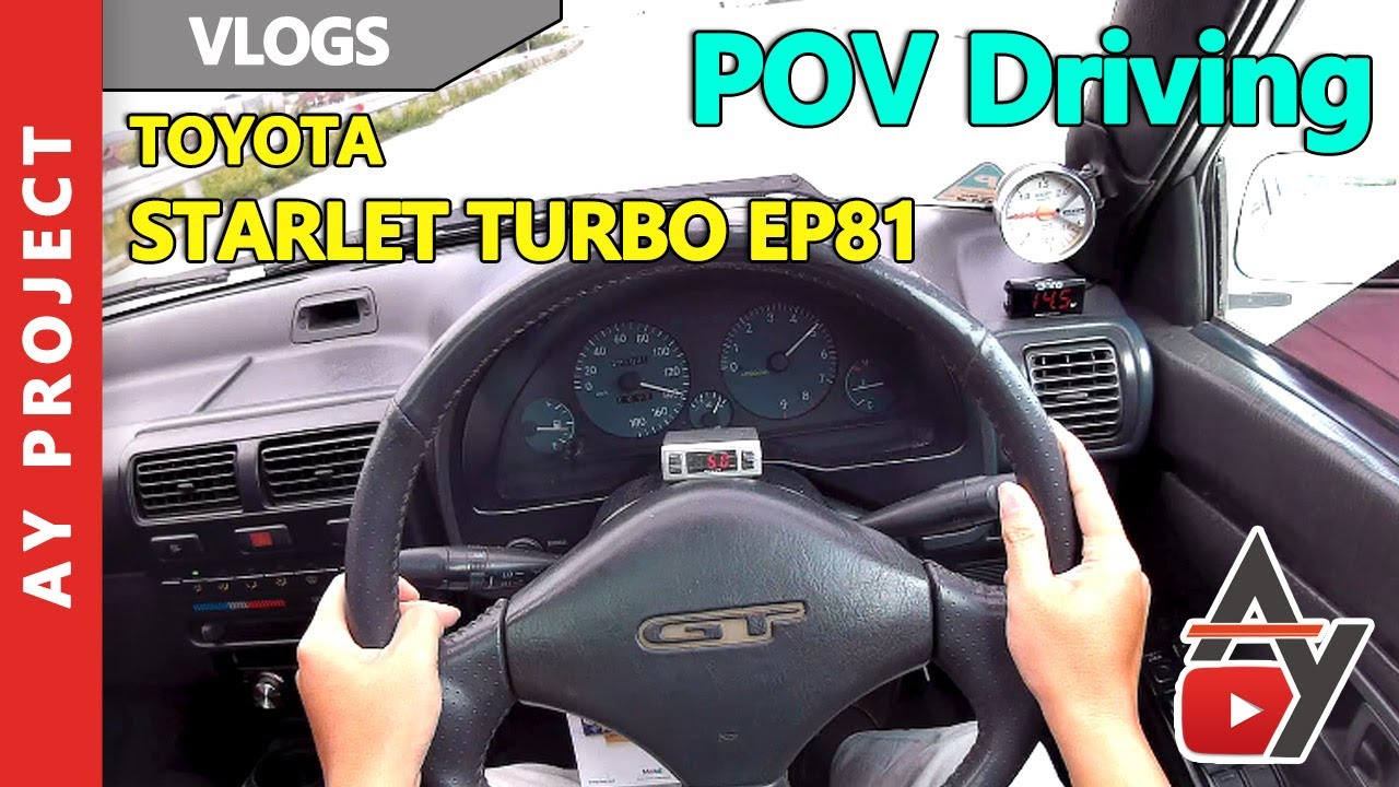 POV Driving Toyota Starlet Turbo EP81 | AY Project | Indonesia