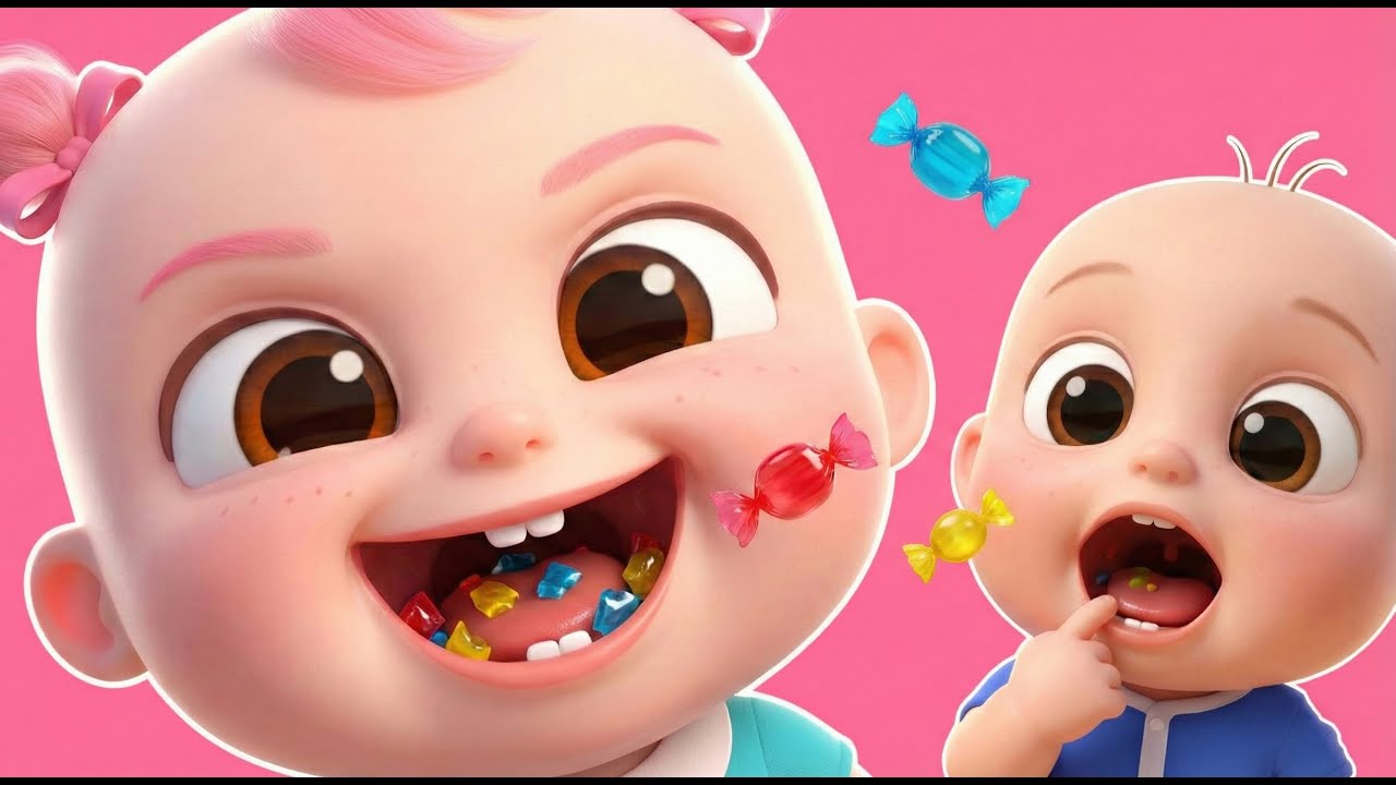 🍭 O Şeker Mi? - Johny Johny Yes Papa Türkçe | Zimi ve Nimo Çocuk Şarkıları