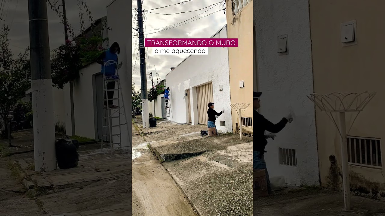 REVESTIMENTO CRISTAL NA PAREDE EXTERNA! Da super certo e eu posso provar!