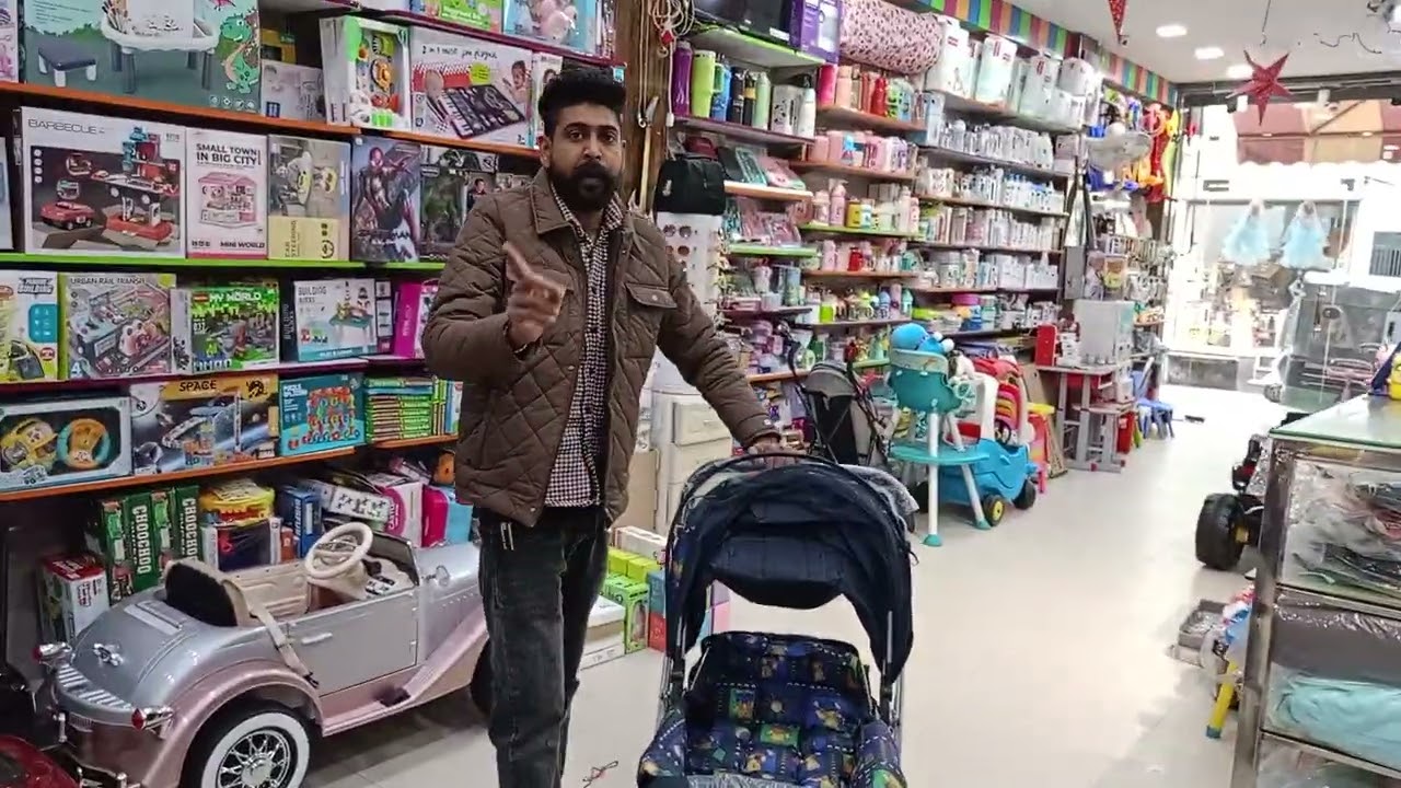 Baby stroller ko kise use kare | Baby stroller install video | How to use Baby pram