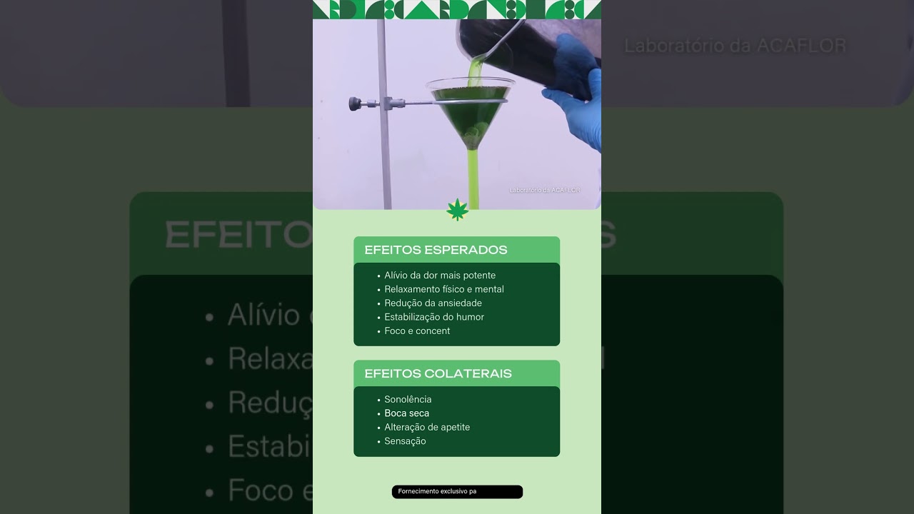 Conhe&ccedil;a o nosso &oacute;leo de cannabis rico em THC e CBD | ACAFLOR