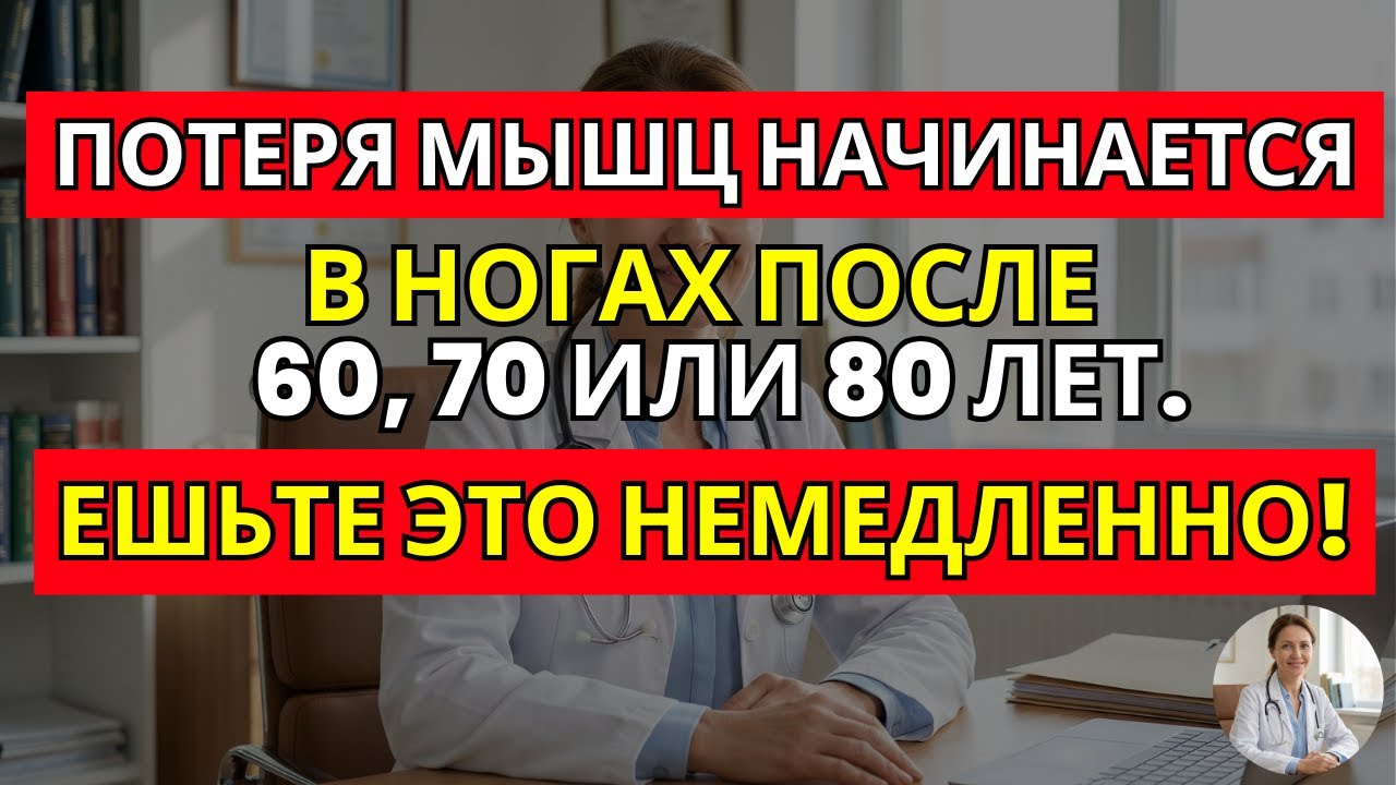 Ноги слабеют первыми! Ешьте эти 3 продукта и эти 3 фрукта, чтобы укрепить их.