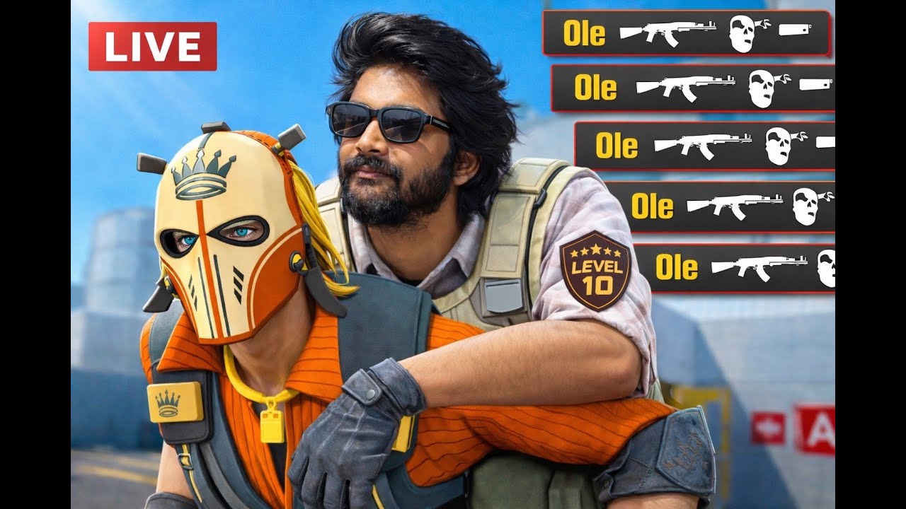 CS2 India Live | HNY | Let's shoot some heads and run like Zombies! ☆