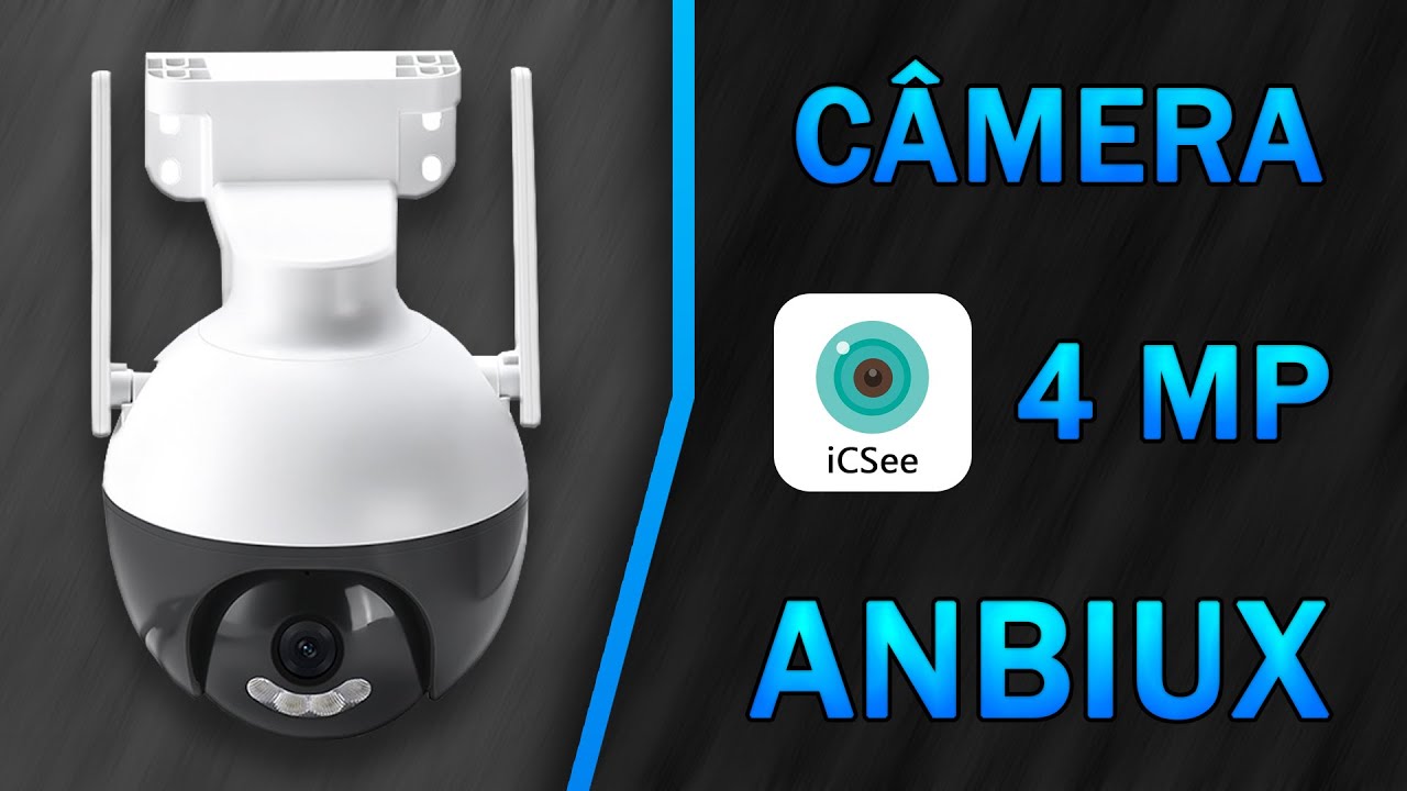 Câmera IP 4MP PTZ  iCSee - ANBIUX A18