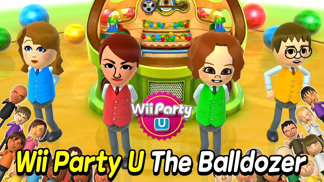 Wii パーティー U (Wii Party U) - The Balldozer (Expert com) 🎵 Player Sopia | AlexGaming