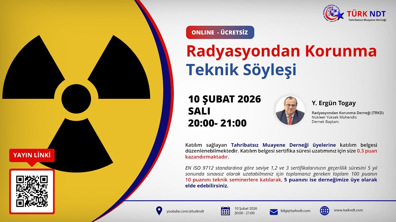 TürkNDT - Radyasyondan KorunmaTeknik Söyleşi