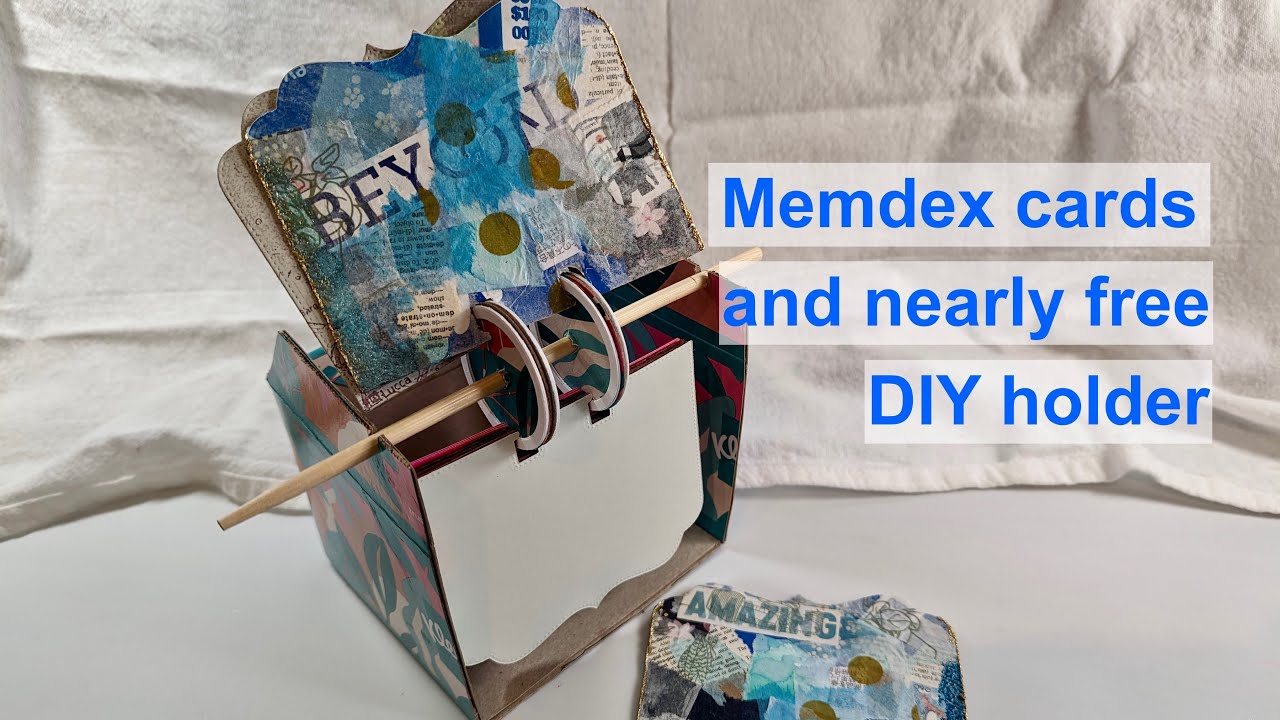 Memdex cards and DIY holder