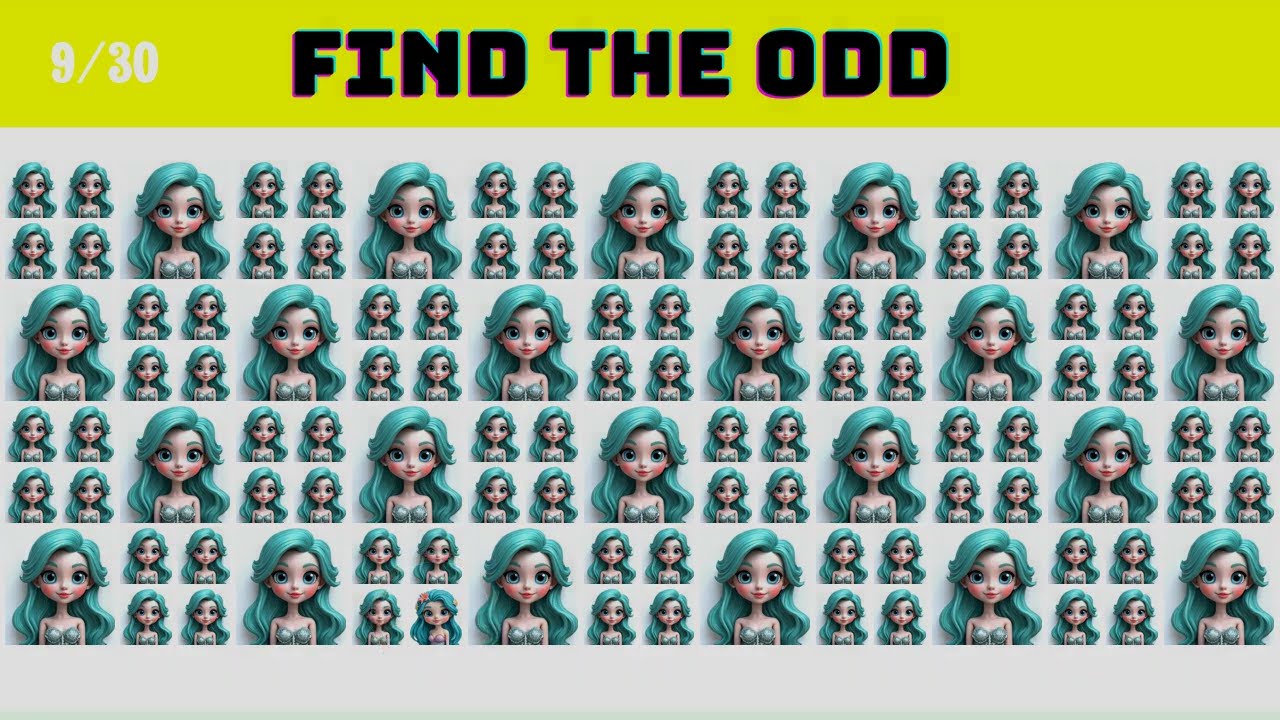🧠 Find the Odd One Out | Can You Spot It?