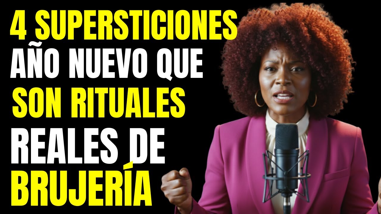 Ex-Bruja REVELA Las 4 Supersticiones de Año Nuevo Que Son Rituales Reales de Brujería