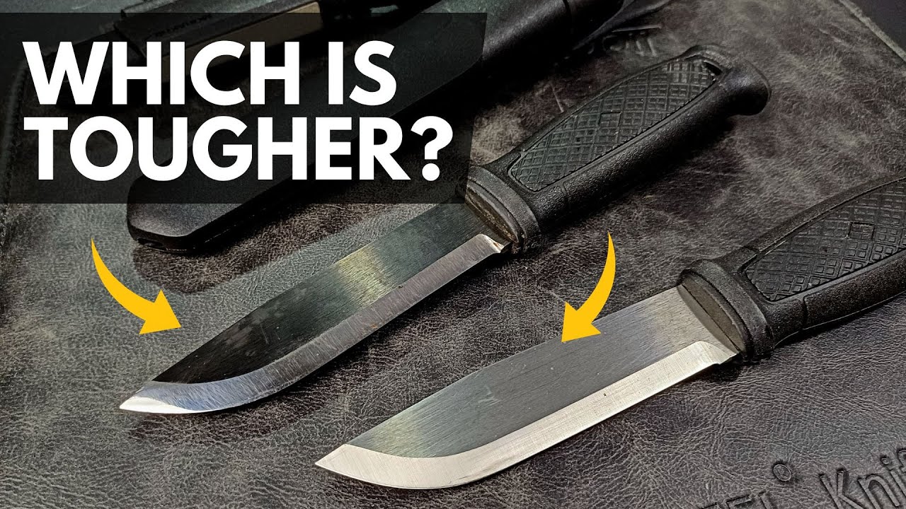 Is the Morakniv Garberg Stainless Tougher than the Carbon?
